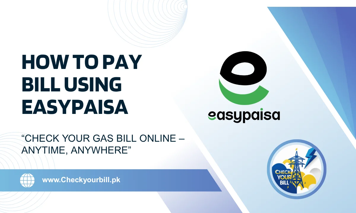 How to Pay Your Electricity Bill Online Using Easypaisa?