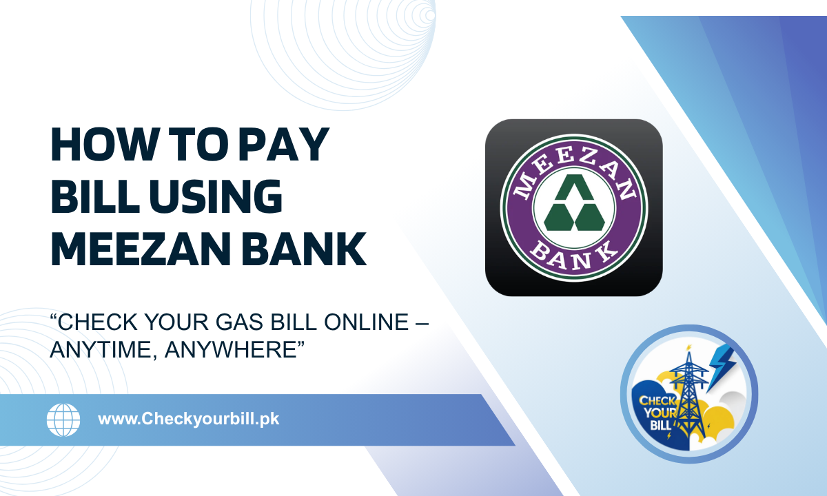 How to Pay Your Bill Online Using Meezan Bank