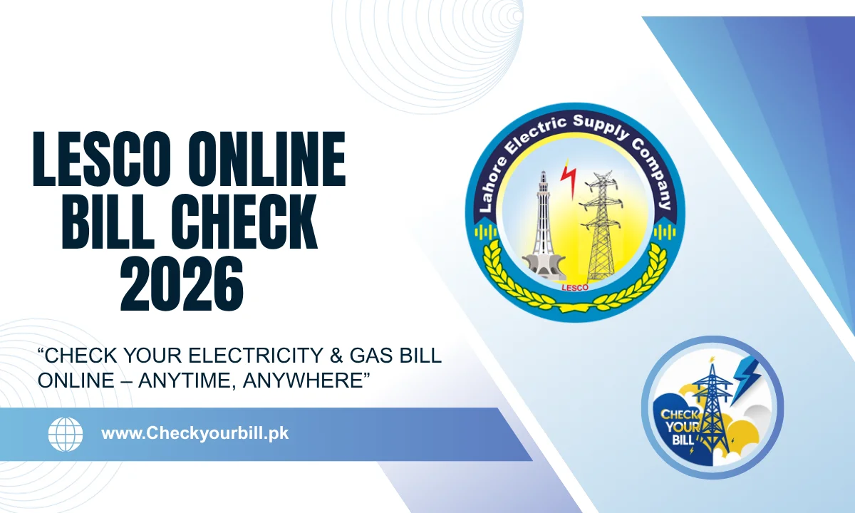 LESCO Online Bill Check May 2026 – Check LESCO Duplicate Bill